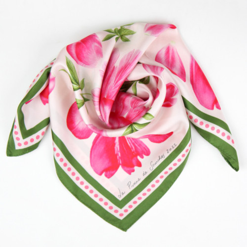 Petit carré La pivoine de Sourches 2022 – Image 3